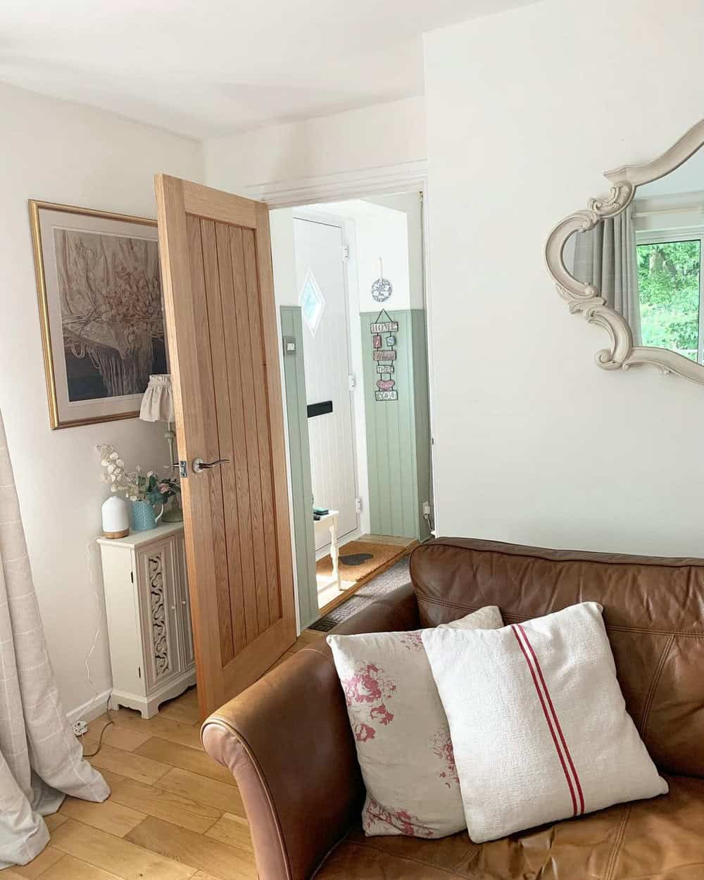 front door straight into small living room