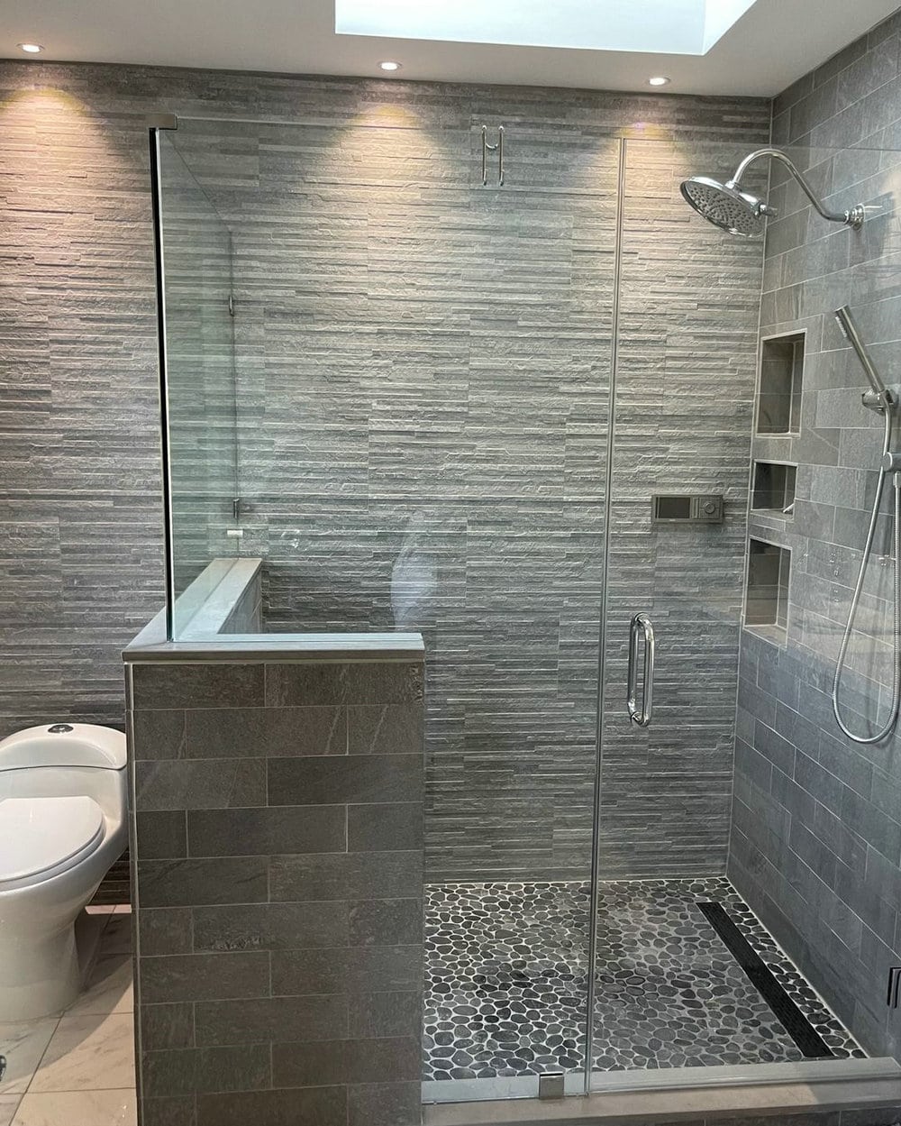 stone showers designs