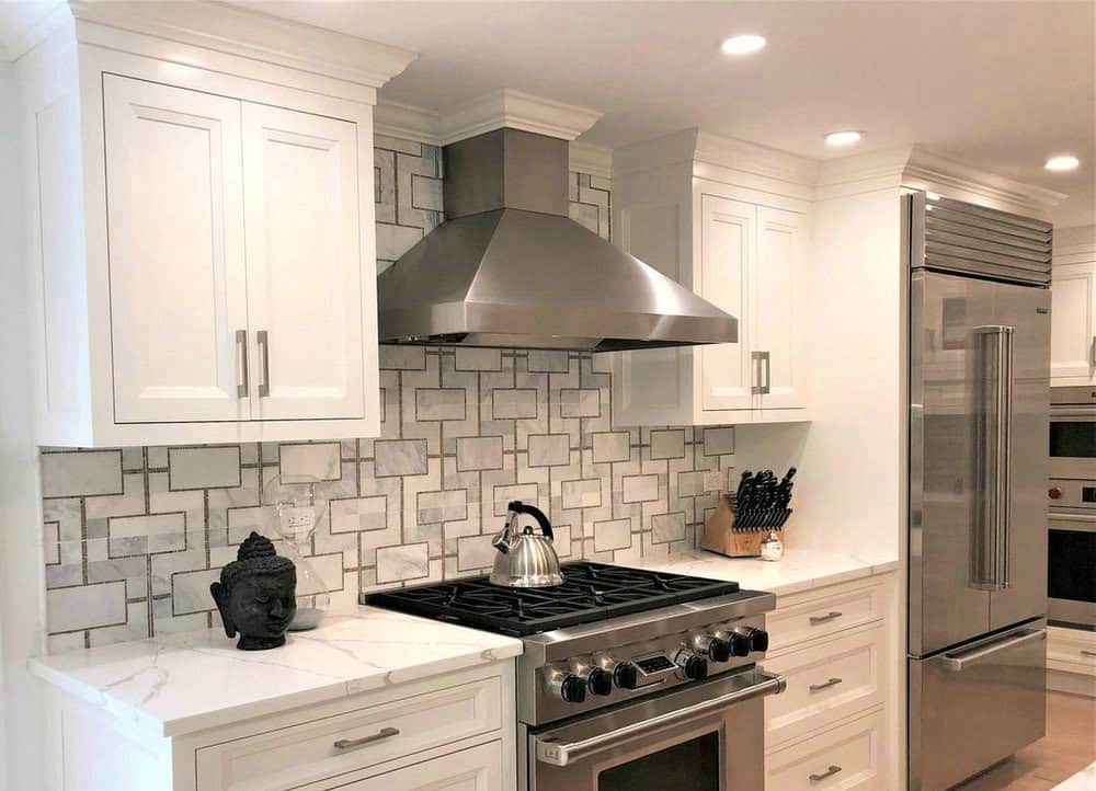 backsplash ideas for kitchen with white cabinets