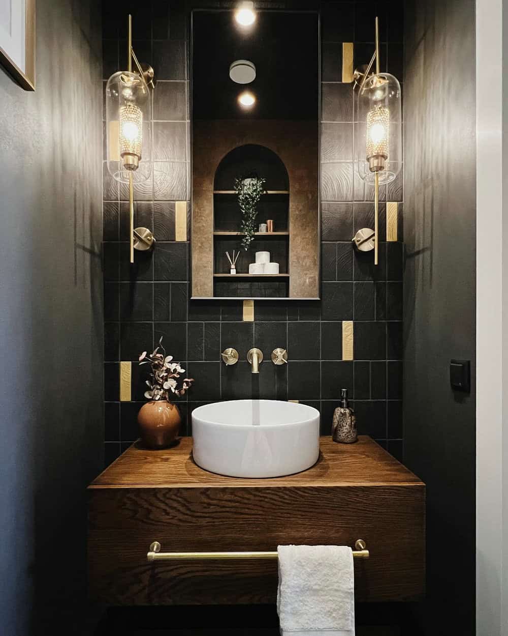 cool powder rooms