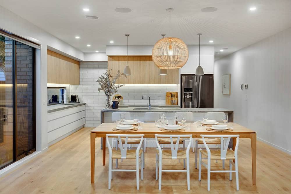 dining room kitchen combo