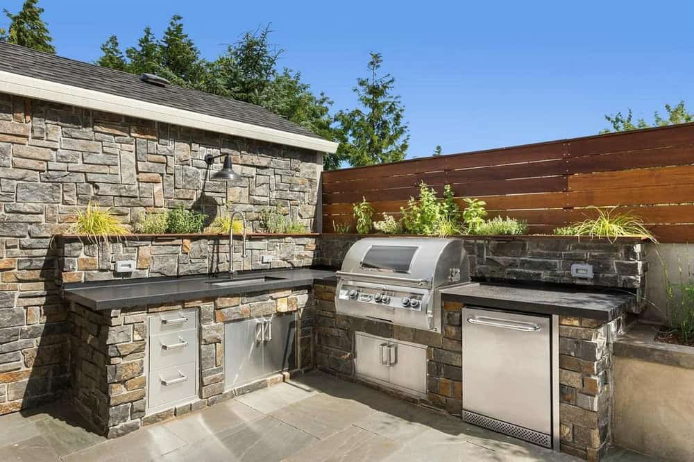 contemporary outdoor kitchen designs