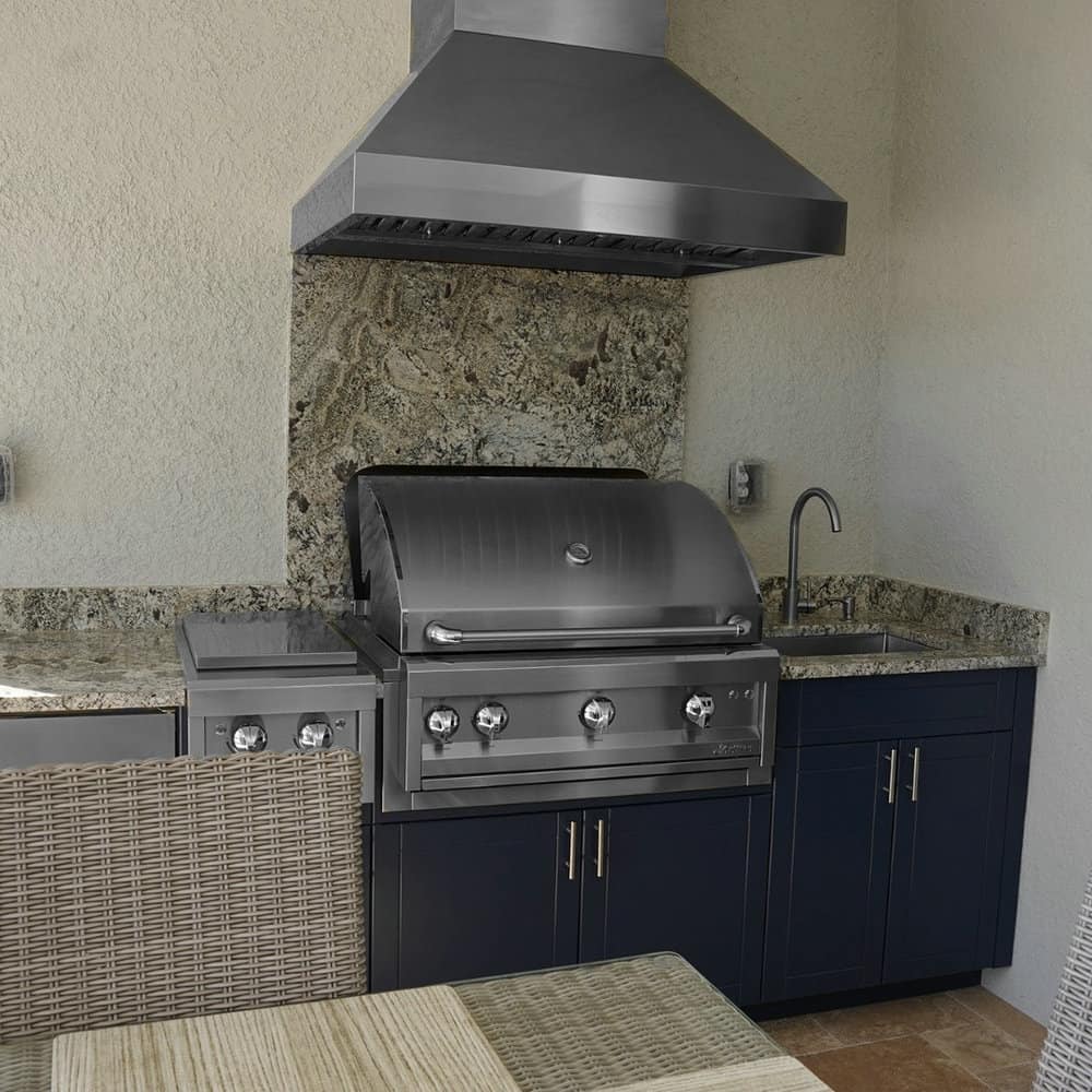 small modern outdoor kitchen ideas
