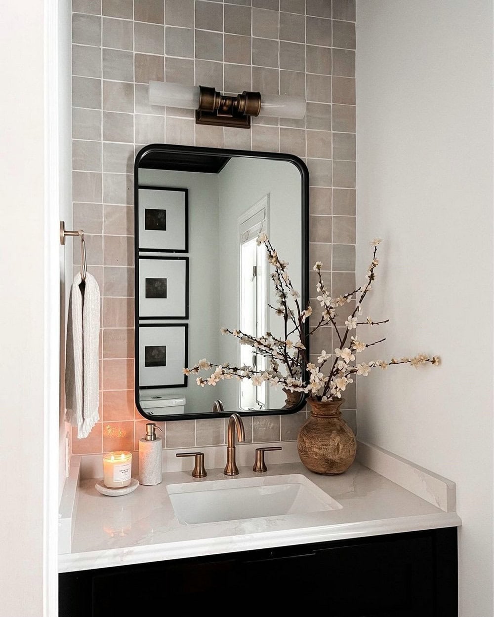 bathroom vanity backsplash photos