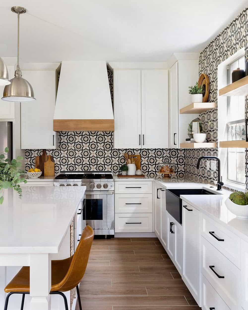 kitchen tile backsplash ideas white cabinets