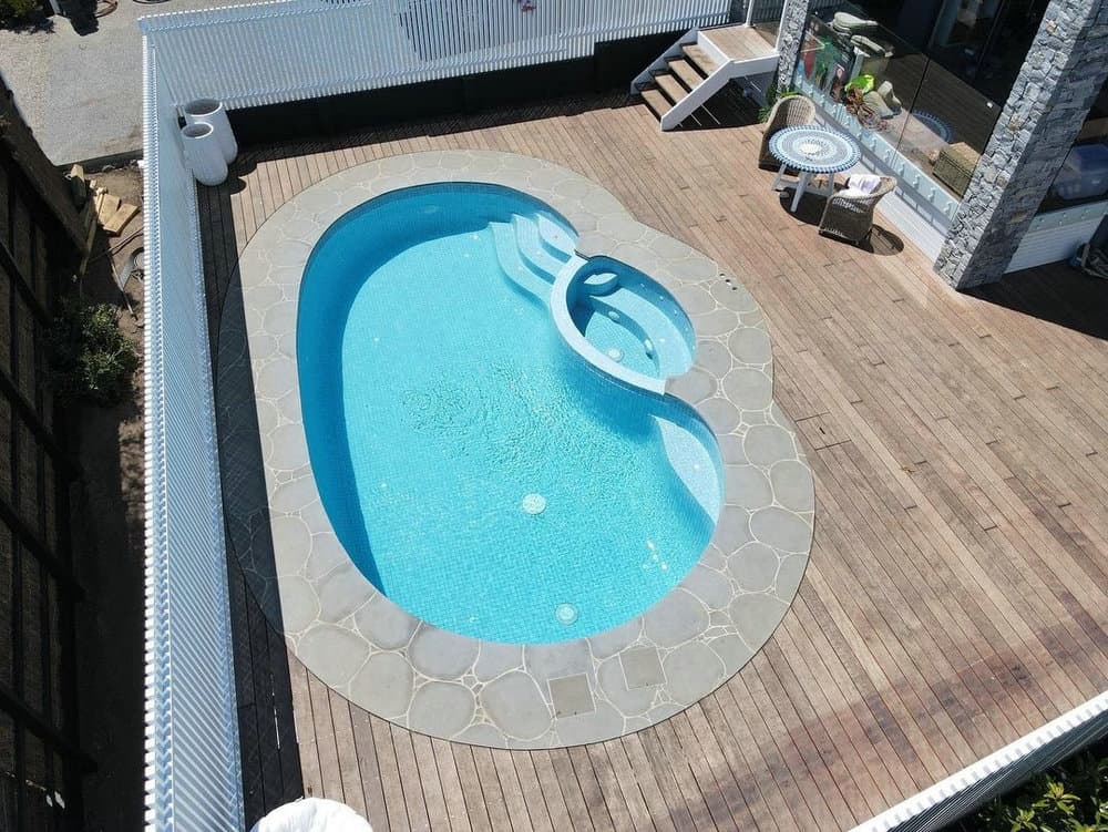 inground pool coping ideas