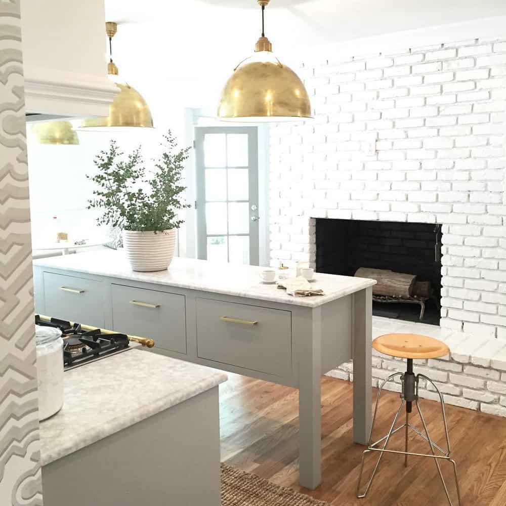 how to decorate a fireplace without a mantle