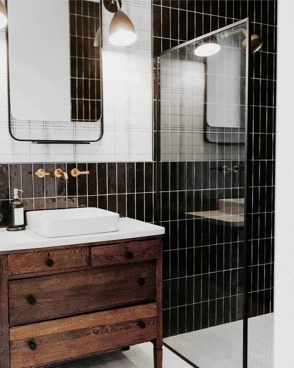 how to add a shower to a powder room