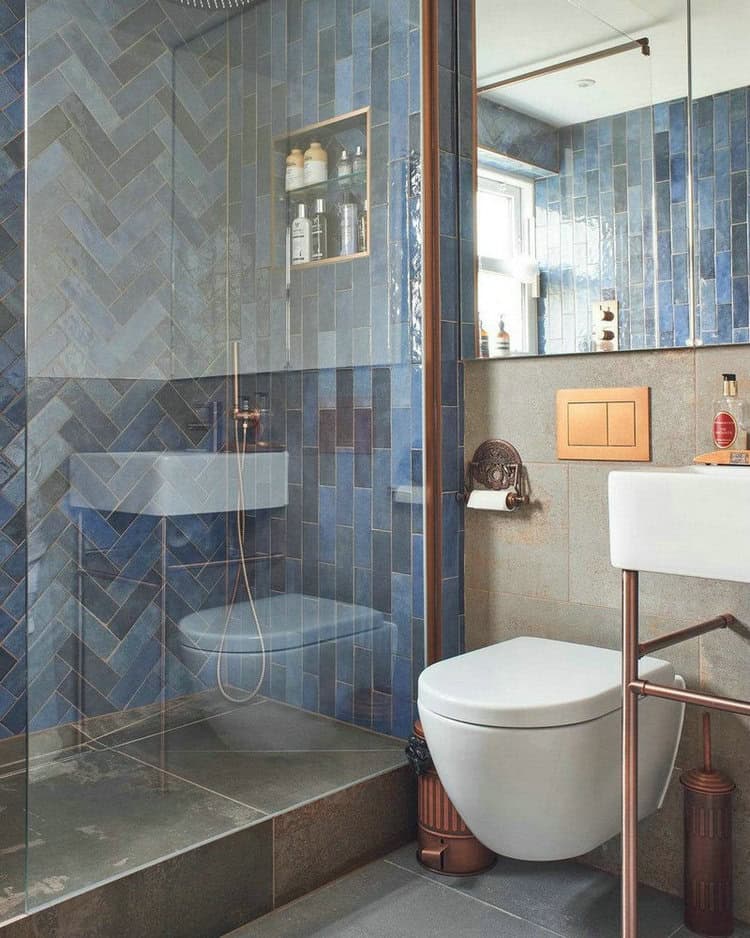 toilet next to shower ideas feature
