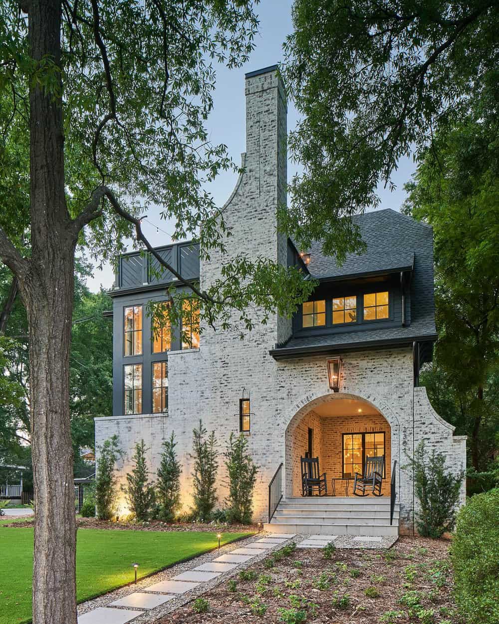 outdoor accent wall ideas