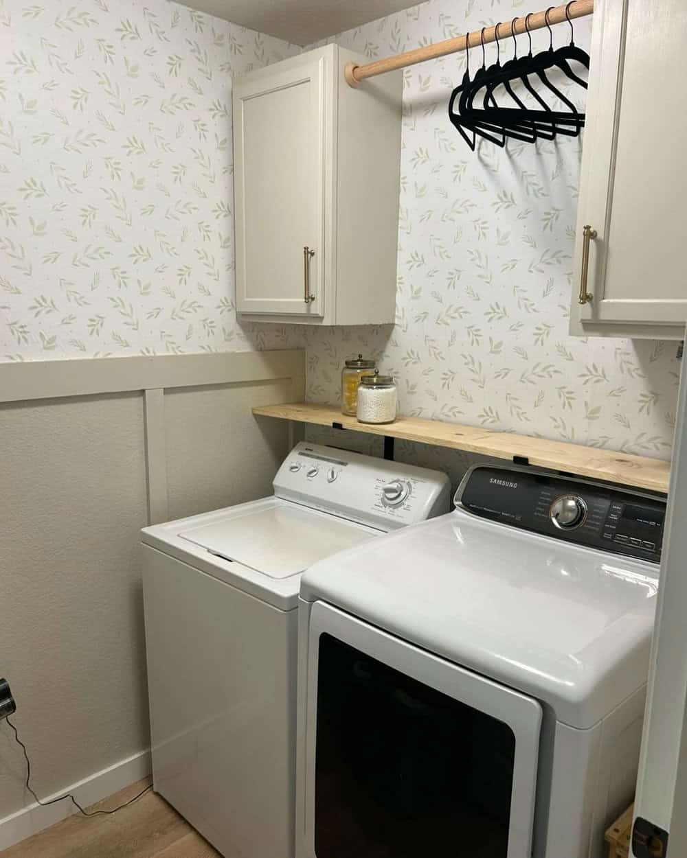 laundry rooms with top loaders