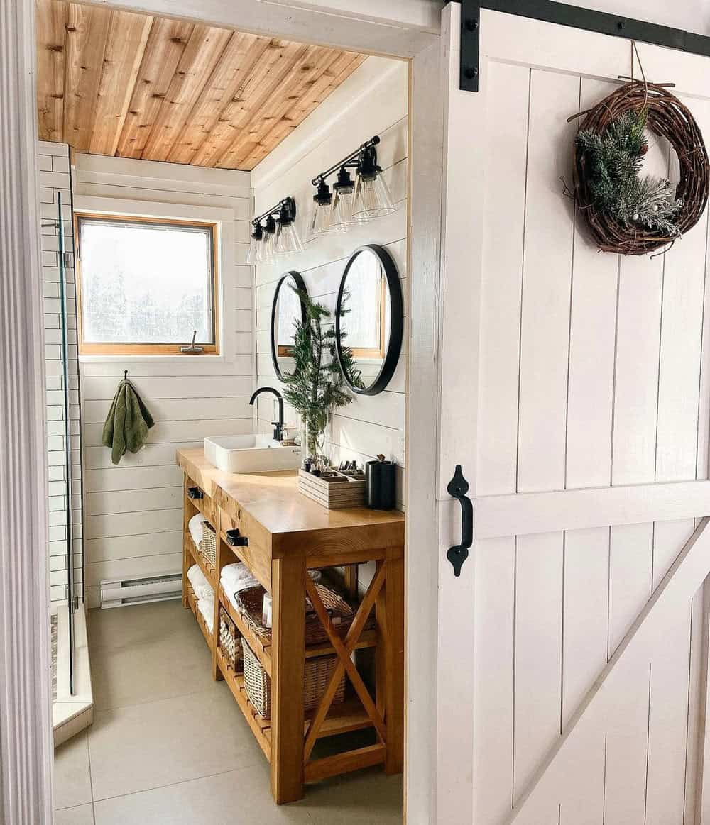 farmhouse guest bathroom ideas