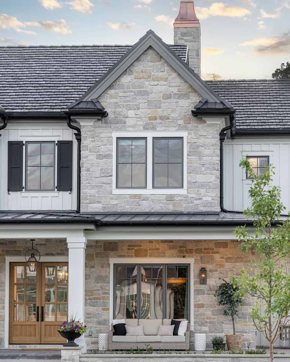 patio accent wall