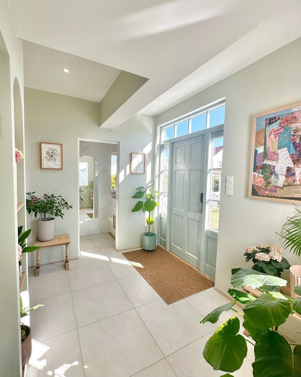 foyer tile floor ideas