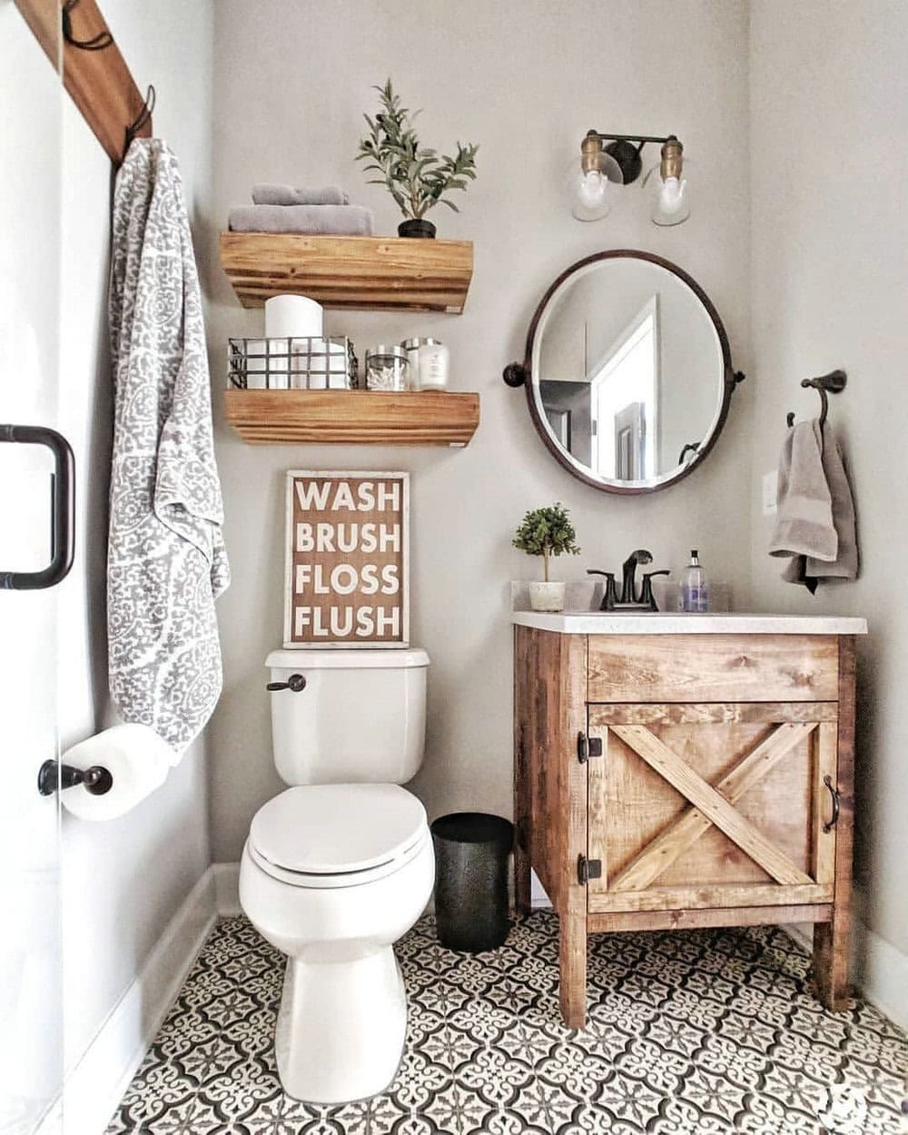 powder bath ideas decorating