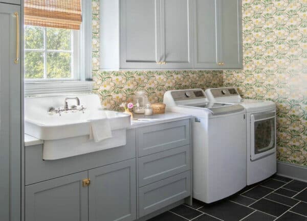 laundry room ideas with top loading washer