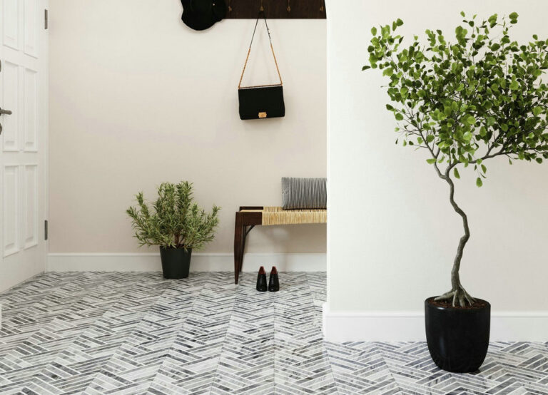 tile ideas for foyer