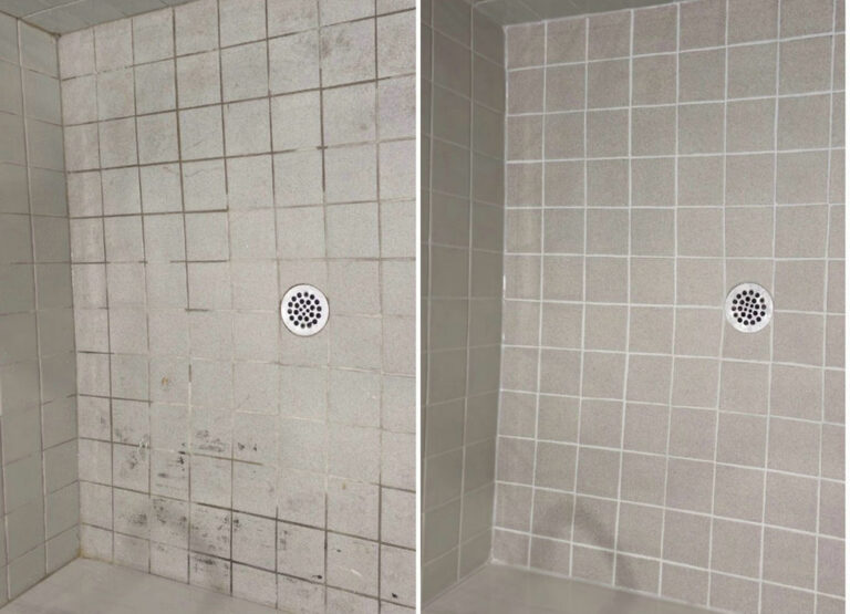 how to regrout tile without removing old grout feature