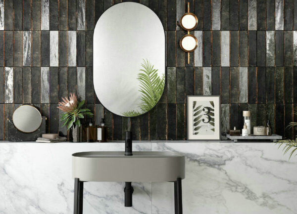 stacked tile pattern