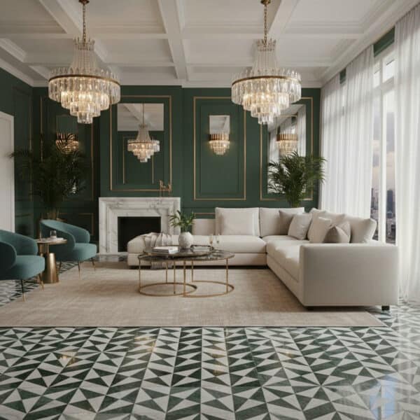 Living room tile