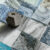 Textured glass tile for contemporary kitchen backsplash or bathroom walls