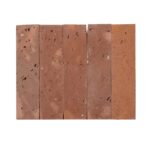 Terracotta tile in warm rust hue with textured surface and subtle color variations.