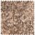 Peel and stick tile backsplash with a fish scale pattern in neutral wood tones. Easy to install and perfect for home renovati.