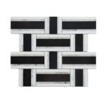 Describe tile color, texture, and.