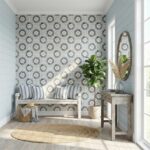 Describe tile color, texture, and.