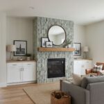 Describe tile color, texture, and.