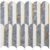 Geometric Picket Blue Grey Marble Peel And Stick Tile