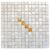 Nacre Pearl Tile Gold Dot Luxury Wall Mosaic