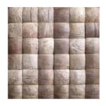 Neutral-colored stone tiles with textured, matte finish and natural stone appearance.