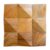 Wooden tile with natural light brown color and smooth texture, featuring geometric design with diagonal and square patterns.
