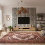 Neutral gray textured tile wall panel with a rustic, weathered appearance, perfect for modern or vintage interior decor.