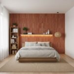 Red brick tiles with textured surface and matte finish.