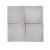 Light gray concrete tiles with smooth texture and matte finish.