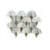 Elegant marble tiles with a white and gray veined pattern and gold accents.