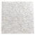 Beautiful white shell tile with iridescent pearl finish for elegant interior decor.