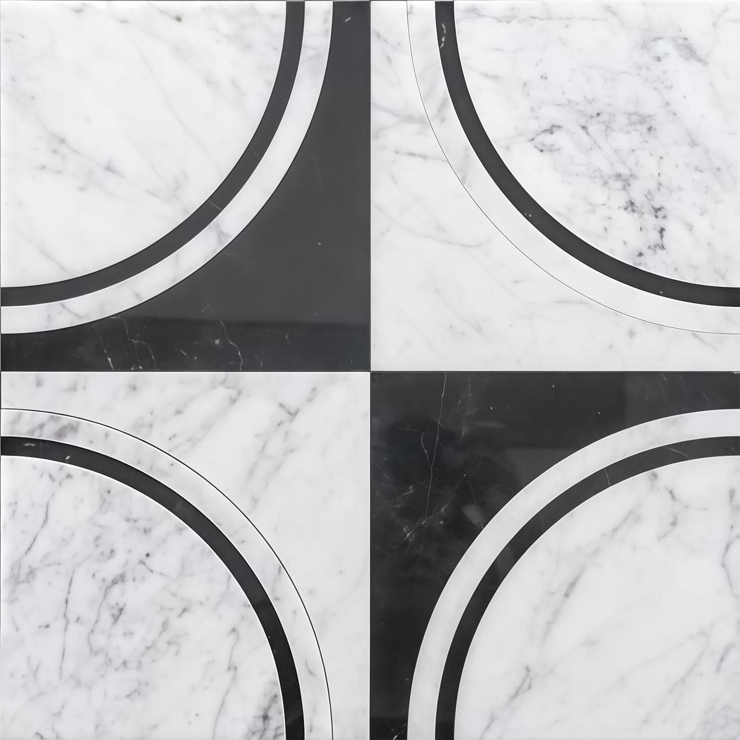 Describe tile color, texture, and.