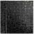 black peel and stick tile aluminum square mosaic texture