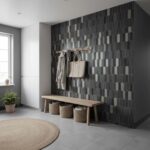 Peel and stick wall tile in a modern hexagon pattern for stylish home decor. Easy to install peel and stick tile backsplash o.