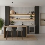 Describe tile color, texture, and.