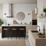 Bright white subway tile with a smooth, glossy finish and subtle texture.