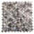 Mother of pearl shell tile with iridescent, rounded shells arranged in a mosaic pattern. Perfect for elegant wall or backspla.