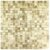 Image of a beige peel and stick tile wall backsplash with a grid pattern.