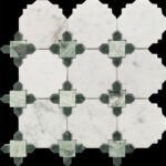 Describe tile color, texture, an.