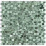 Hexagon peel and stick wall tile for easy home decor updates.