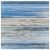 Blue glass tile mosaic for backsplash or pool decoration.