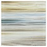 Glass tile mosaic with neutral tones for backsplash or pool accents.